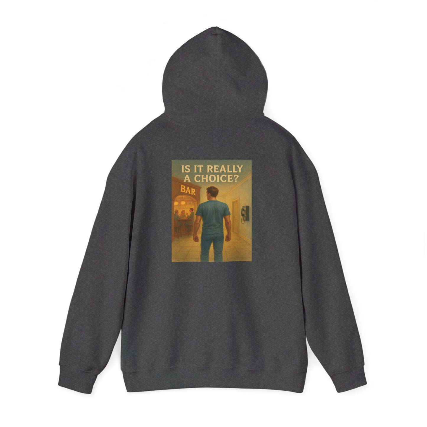 Haler Smith Cotton Blend Hooded Sweatshirt Hoodie 2XL-5XL - Is It Really A Choice