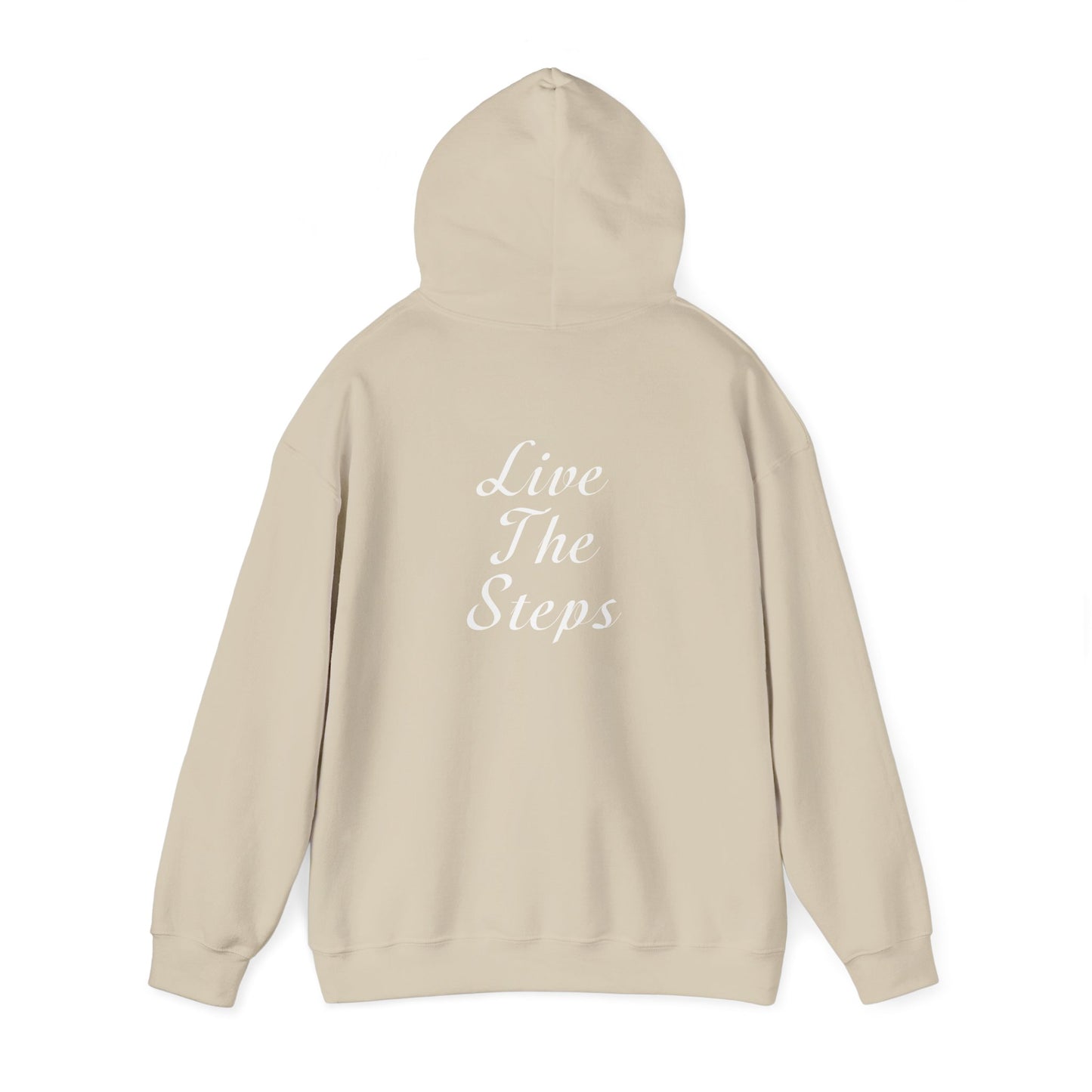 Haler Smith Cotton Blend Hooded Sweatshirt Hoodie 2XL-5XL - Live The Steps White