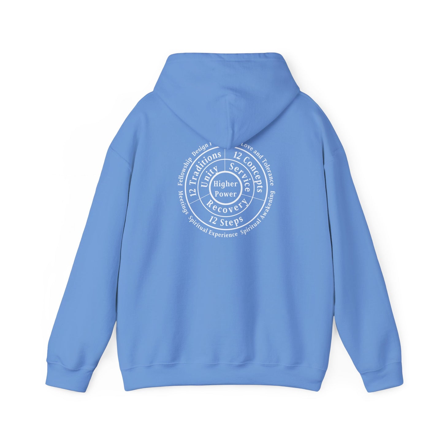 Haler Smith - Hoodie - Haler Smith Cotton Blend Hooded Sweatshirt Hoodie - Higher Power 1 - 2XL - 5XL
