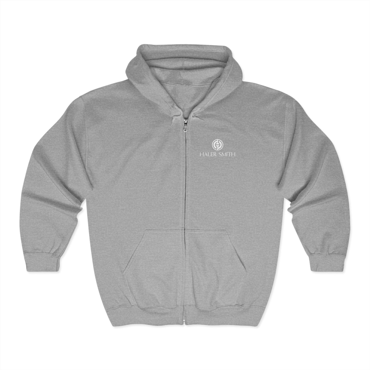 Haler Smith Full Zip Hooded Sweatshirt 2XL-3XL - One Day At A Time