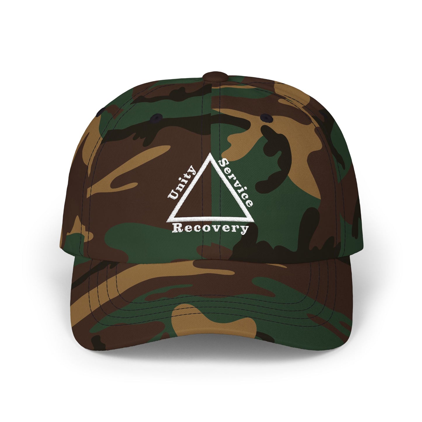 Haler Smith Dad Cap - Unity Service Recovery 1 - White