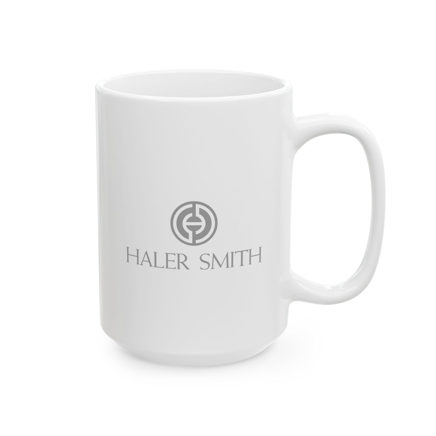 Haler Smith Ceramic Mug - Principles Before Personalities 1 - White