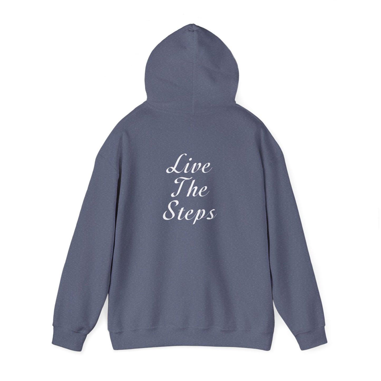Haler Smith Cotton Blend Hooded Sweatshirt Hoodie 2XL-5XL - Live The Steps White