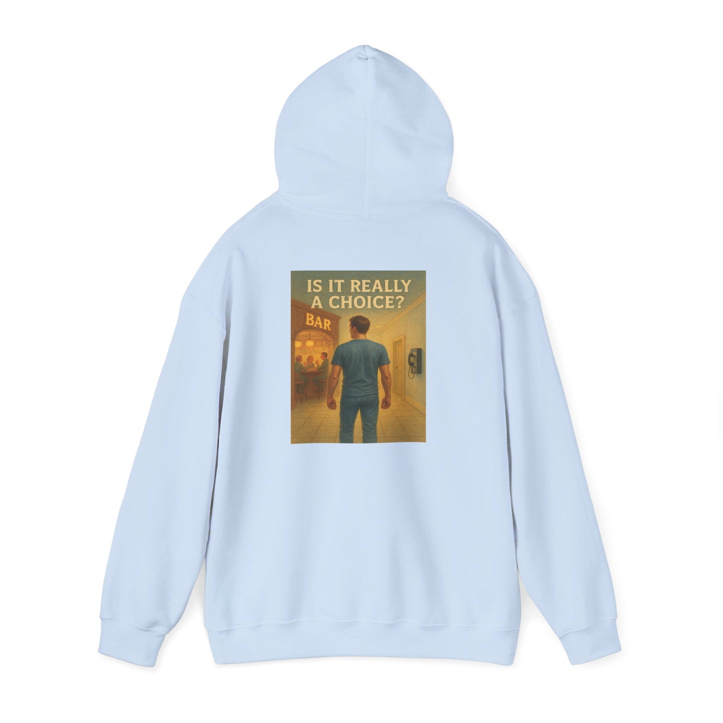 Haler Smith Cotton Blend Hooded Sweatshirt Hoodie 2XL-5XL - Is It Really A Choice
