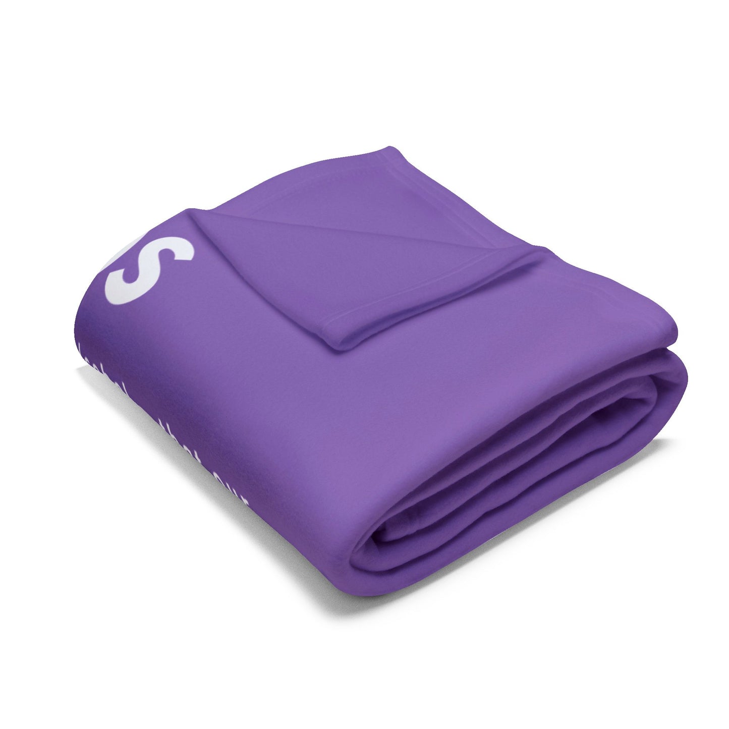 Haler Smith - Home Decor - Haler Smith Polar Fleece Blanket - 12 Steps - Light Purple