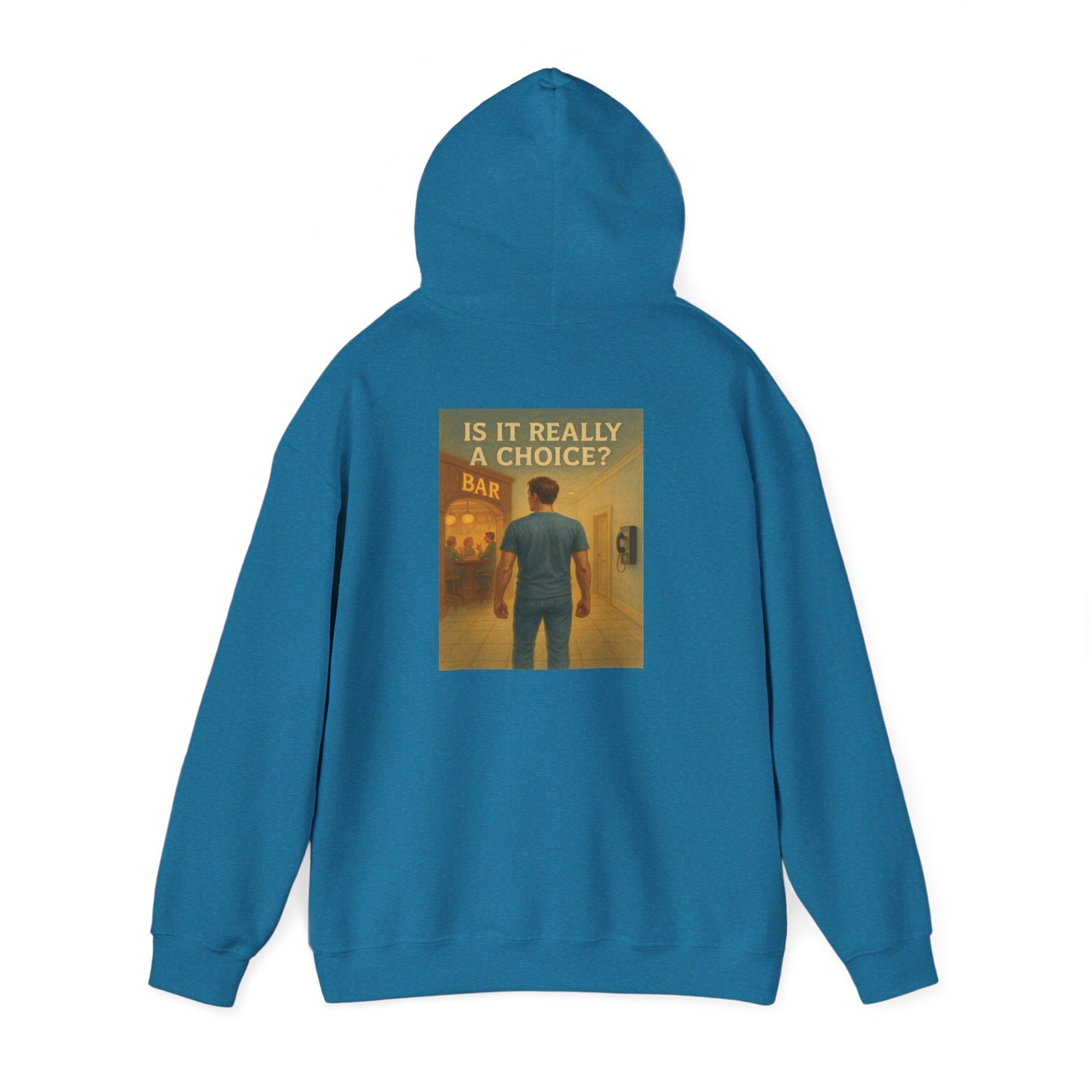 Haler Smith Cotton Blend Hooded Sweatshirt Hoodie 2XL-5XL - Is It Really A Choice