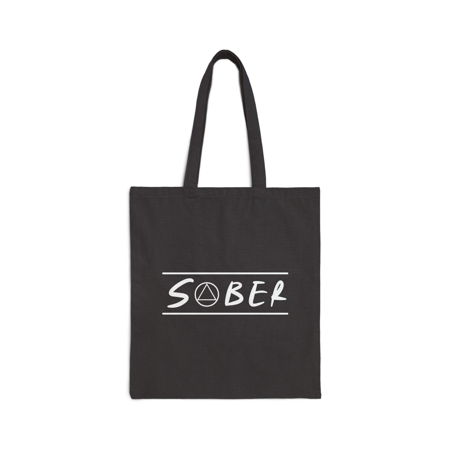 Recovery Cotton Canvas Tote Bag | Sober Design 1