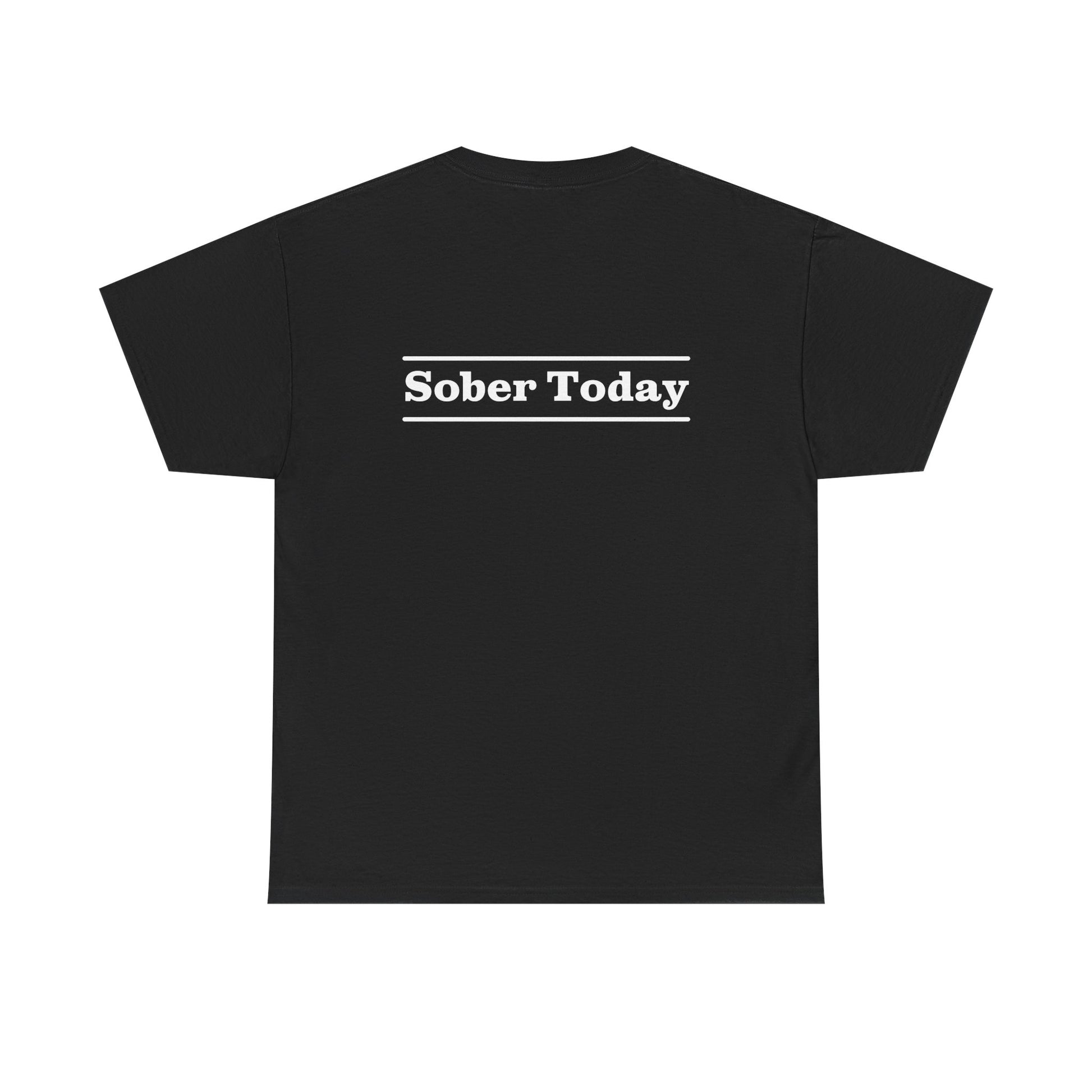 Haler Smith - T-Shirt - Haler Smith Heavy Cotton Short Sleeve Tee - Sober Today 3 - 2XL - 5XL