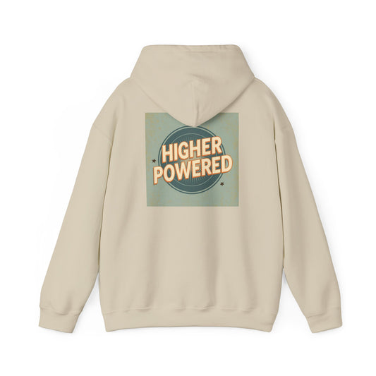 Haler Smith - Hoodie - Haler Smith Cotton Blend Hooded Sweatshirt Hoodie - Higher Powered 1 - S - XL