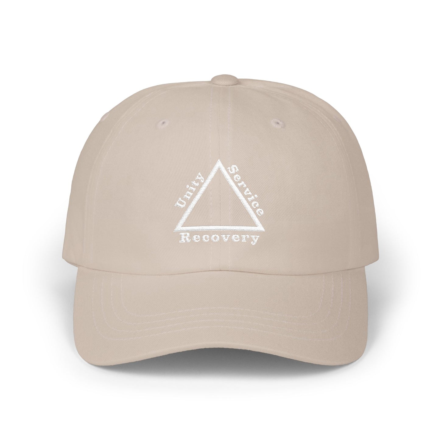 Haler Smith Dad Cap - Unity Service Recovery 1 - White