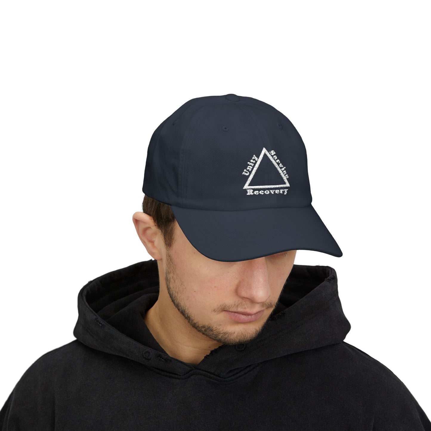 Haler Smith Dad Cap - Unity Service Recovery 1 - White