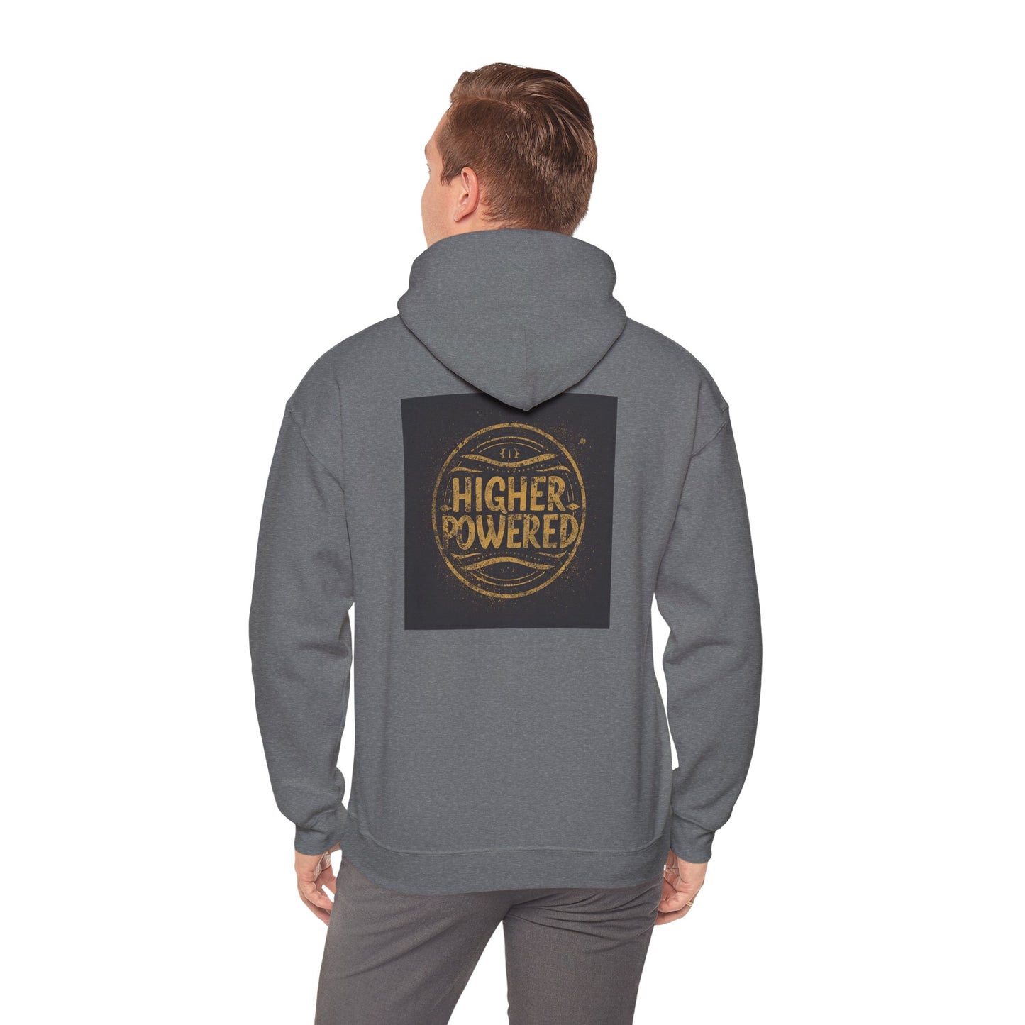 Haler Smith - Hoodie - Haler Smith Cotton Blend Hooded Sweatshirt Hoodie - Higher Powered 2 - S - XL