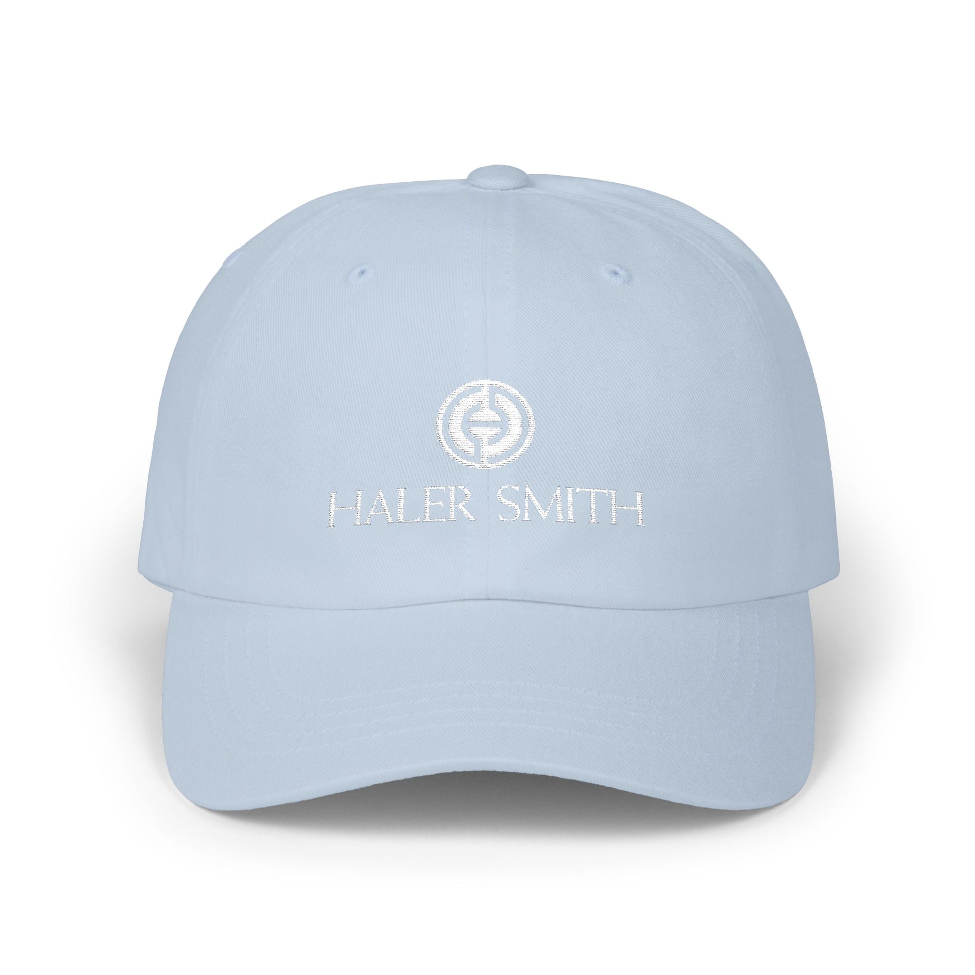 Haler Smith - Hats - Haler Smith Dad Cap - Haler Smith Logo - White