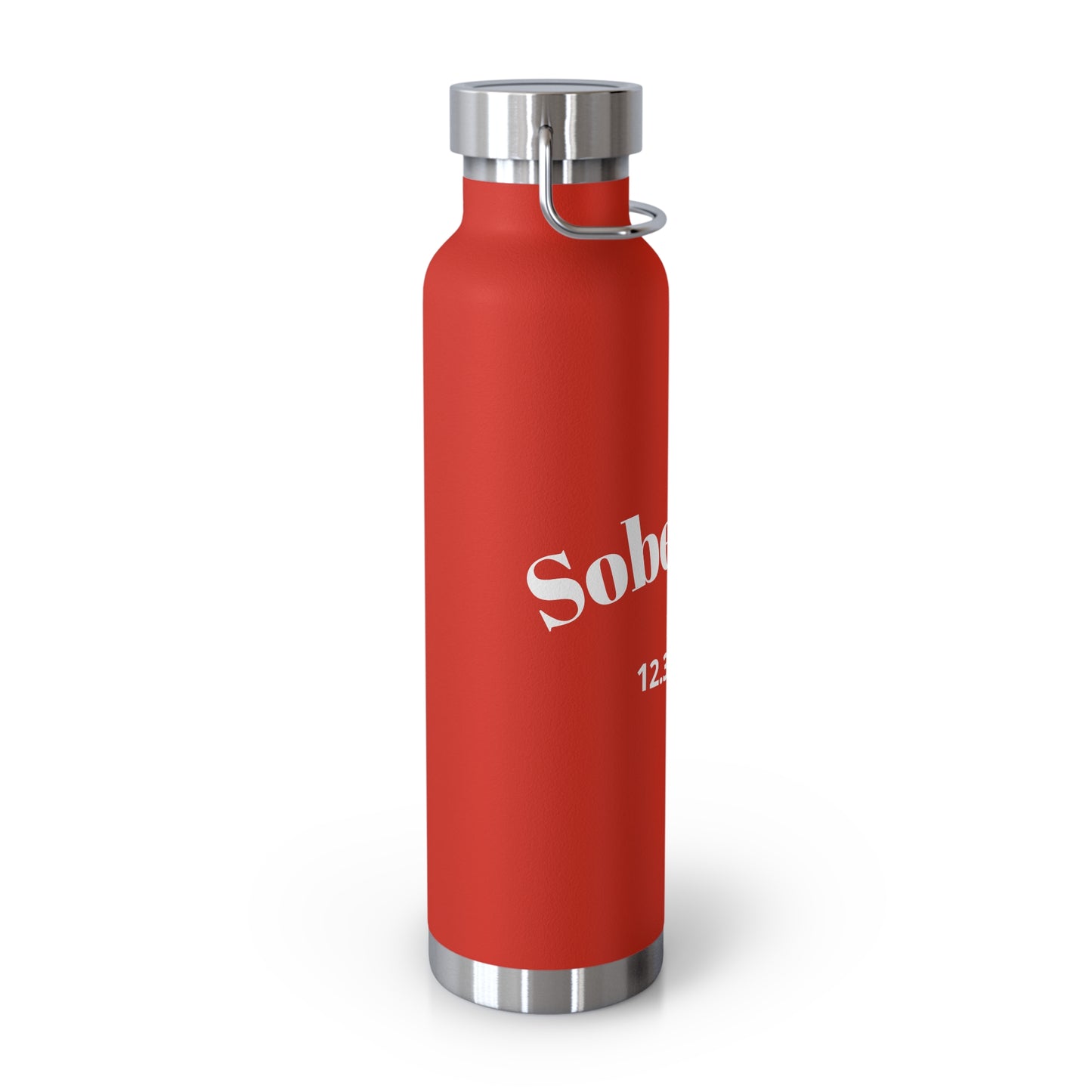 Recovery Insulated Water Bottle 22oz | Sober Life Est. Design 1