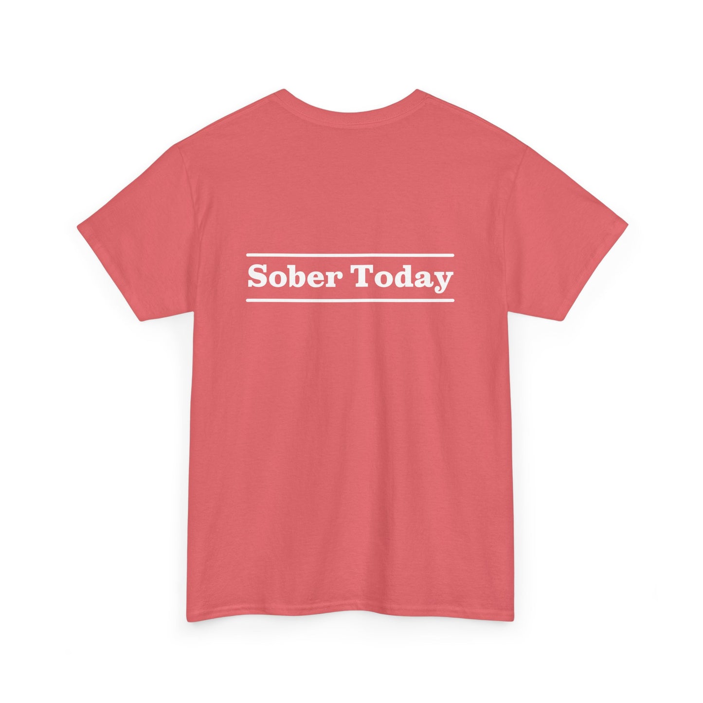 Haler Smith - T-Shirt - Haler Smith Heavy Cotton Short Sleeve Tee - Sober Today 3 - 2XL - 5XL