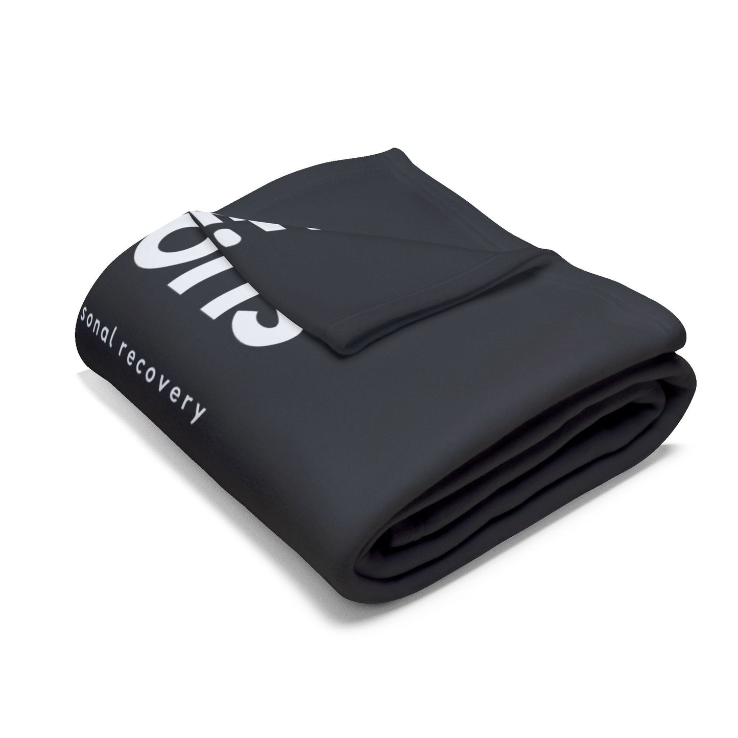 Haler Smith - Home Decor - Haler Smith Polar Fleece Blanket - 12 Traditions - Black