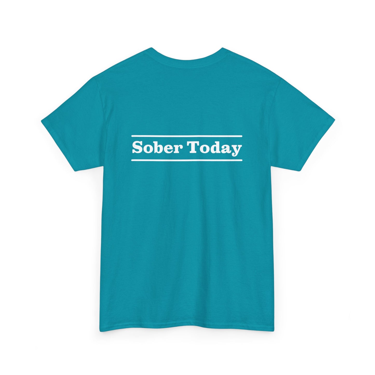 Haler Smith - T-Shirt - Haler Smith Heavy Cotton Short Sleeve Tee - Sober Today 3 - 2XL - 5XL