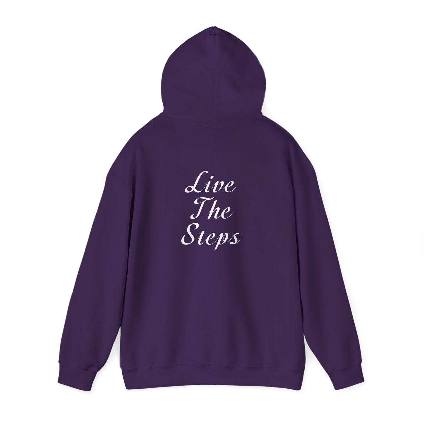 Haler Smith Cotton Blend Hooded Sweatshirt Hoodie 2XL-5XL - Live The Steps White