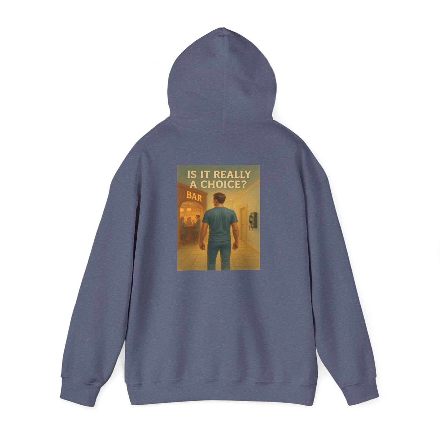 Haler Smith Cotton Blend Hooded Sweatshirt Hoodie 2XL-5XL - Is It Really A Choice