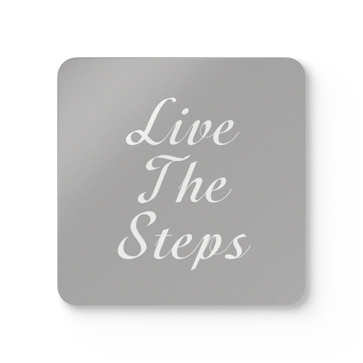 Haler Smith Corkwood Coaster Set Light Grey - Live The Steps White