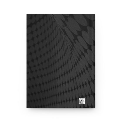 Recovery Hardcover Journal | Circle and Triangle Sobriety Date | Black Circles