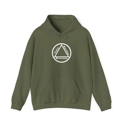 Recovery Hoodie | Unity Service Recovery Design 1 On The Front
