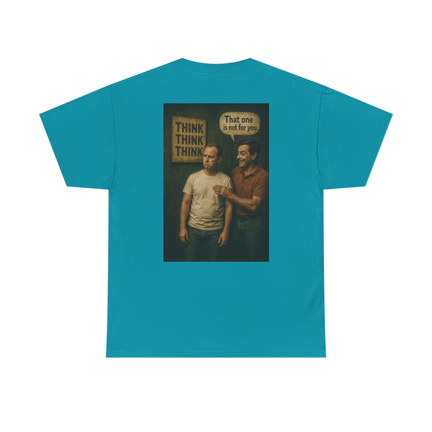 Haler Smith Heavy Cotton Short Sleeve Tee S-XL - Think Is Not For You - Clubhouse Male