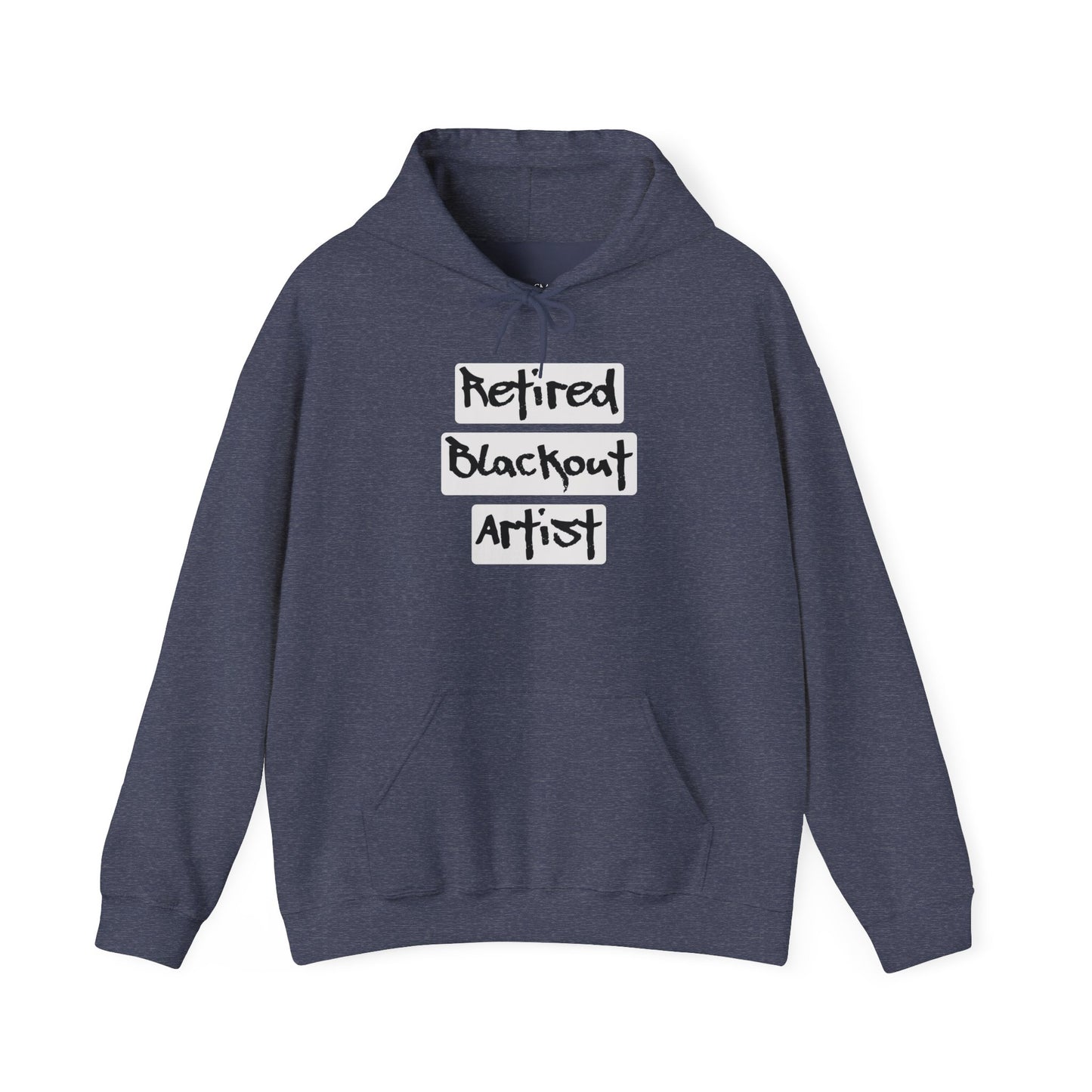Recovery Hoodie | Retired Blackout Artist 1 On The Front