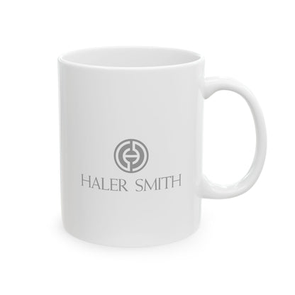Haler Smith - Mug - Haler Smith Ceramic Mug - Higher Power 1 - Black Letters