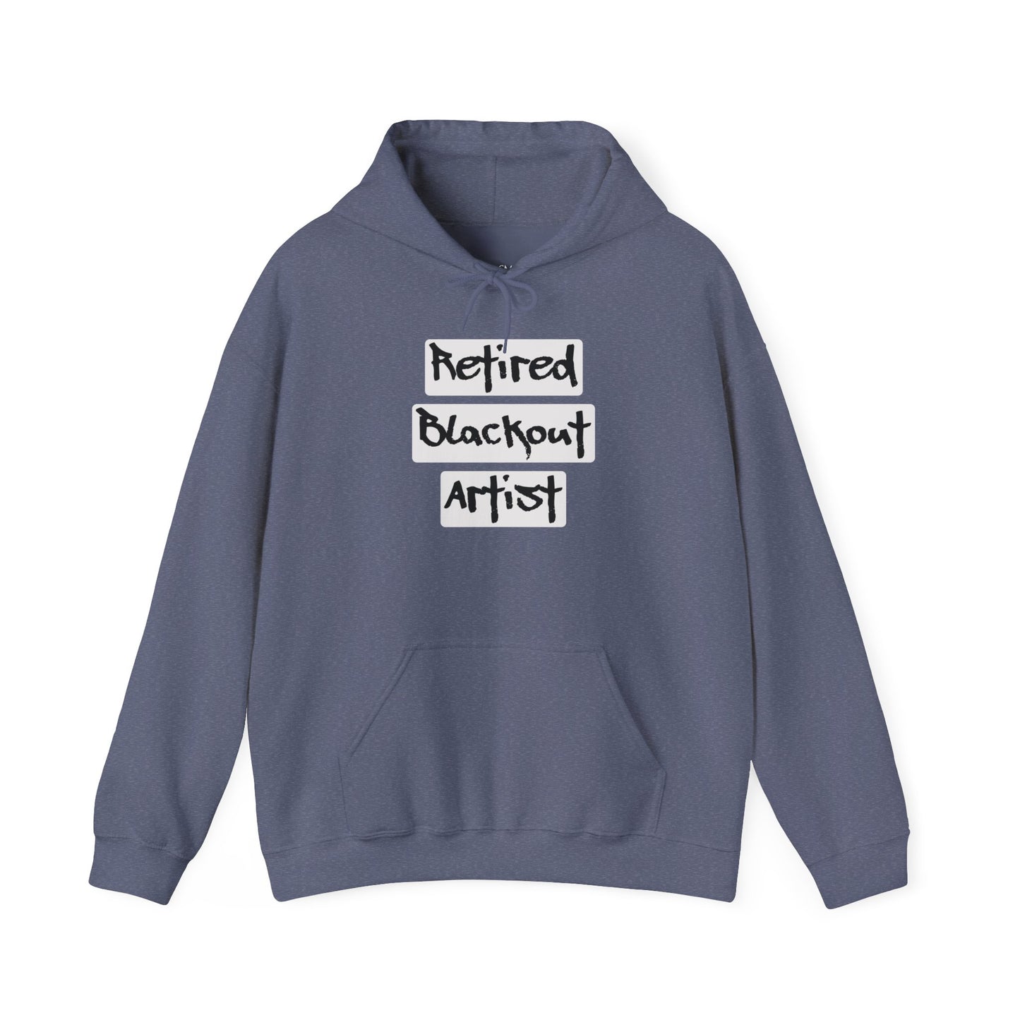 Recovery Hoodie | Retired Blackout Artist 1 On The Front