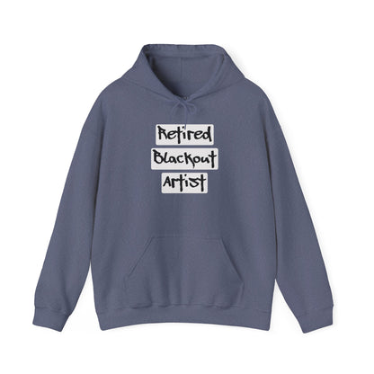 Recovery Hoodie | Retired Blackout Artist 1 On The Front