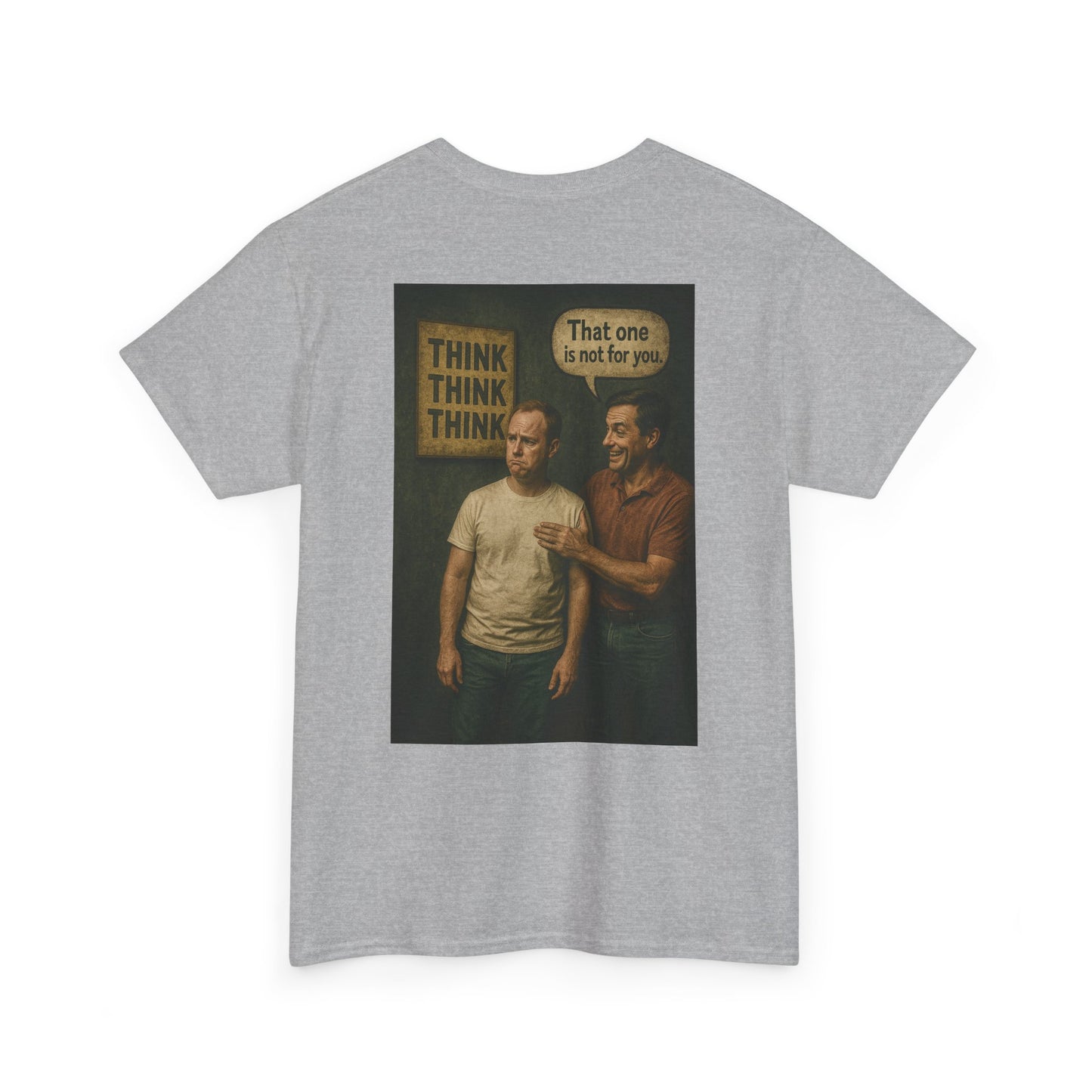 Haler Smith - T-Shirt - Haler Smith Heavy Cotton Short Sleeve Tee S - XL - Think Is Not For You - Clubhouse Male