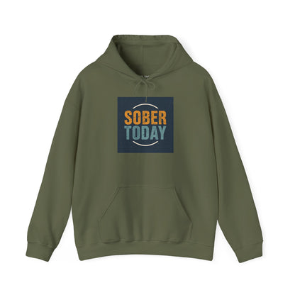 Recovery Hoodie | Sober Today Design 8 On The Front