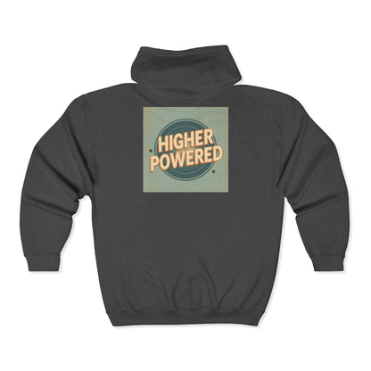 Haler Smith Full Zip Hooded Sweatshirt - Higher Powered 1 - S-XL