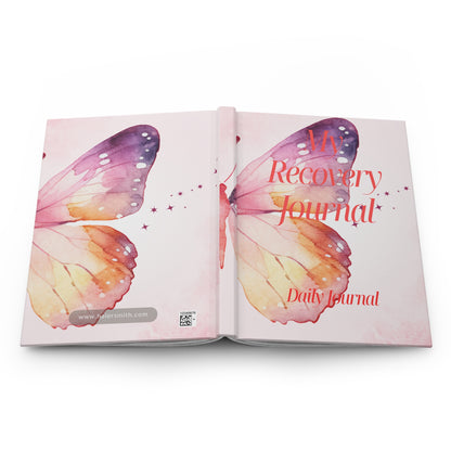 Recovery Hardcover Journal | My Recovery Journal | Butterfly Wing