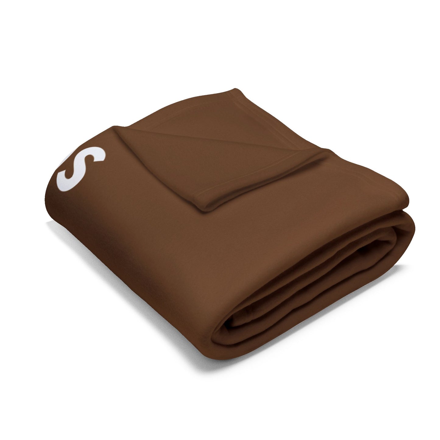 Haler Smith Polar Fleece Blanket - 12 Steps - Brown