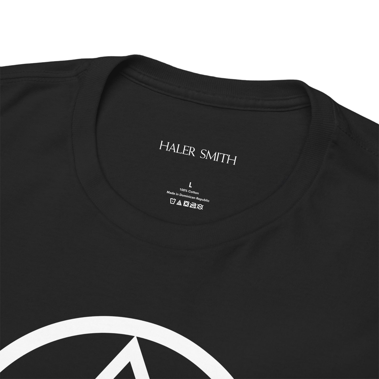 Sobriety Short Sleeve T-Shirt | Circle and Triangle Sobriety Years Design 1 On The Front