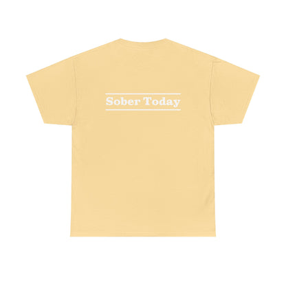 Haler Smith - T-Shirt - Haler Smith Heavy Cotton Short Sleeve Tee - Sober Today 3 - 2XL - 5XL