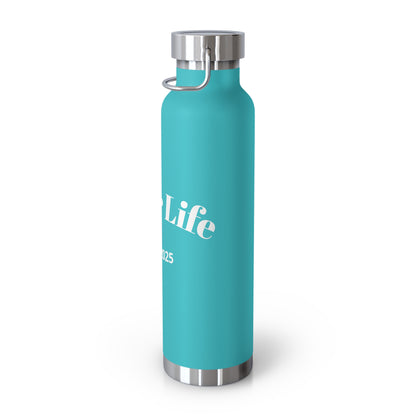 Recovery Insulated Water Bottle 22oz | Sober Life Est. Design 1