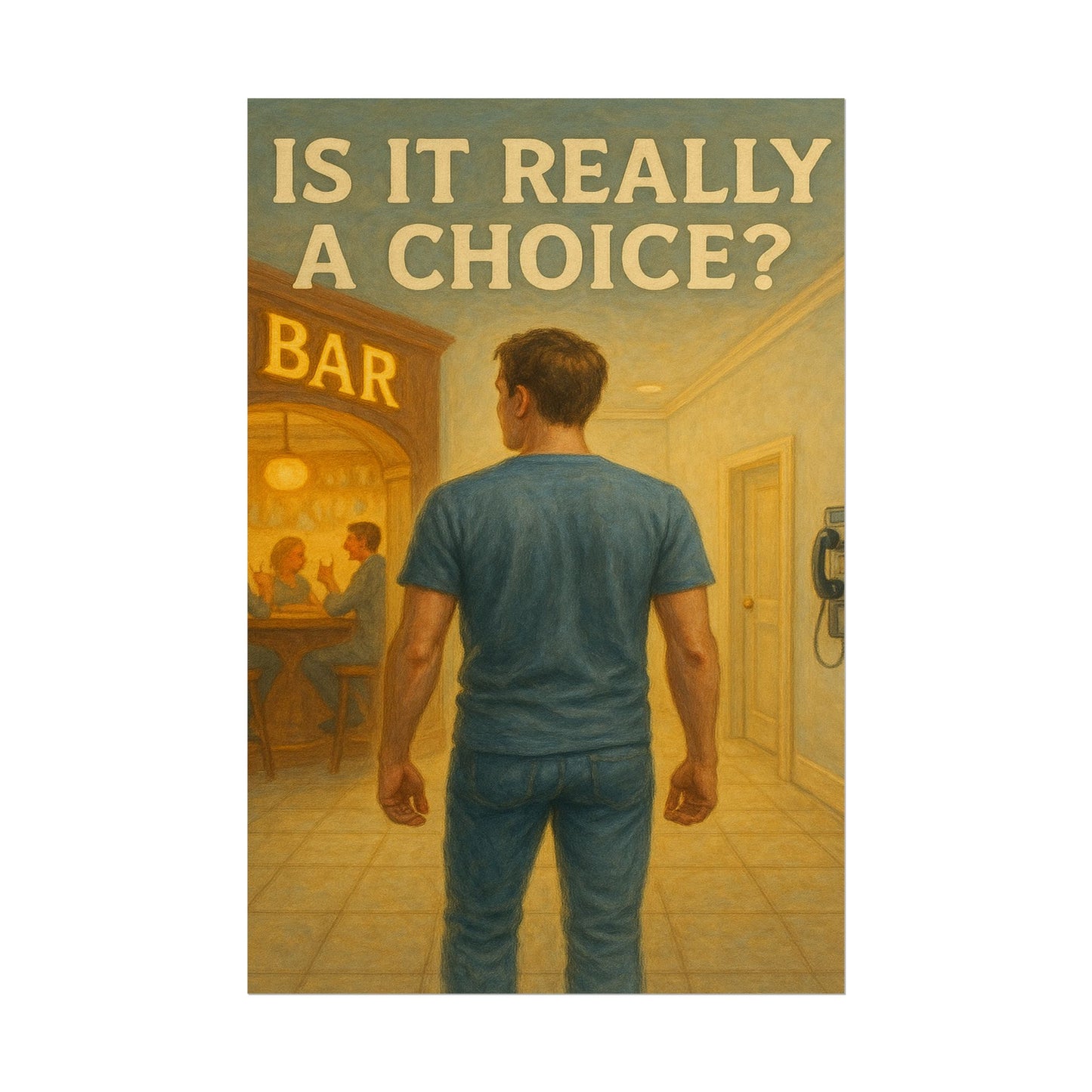 Haler Smith Rolled Poster - Is It Really A Choice - Vertical - Matte Finish