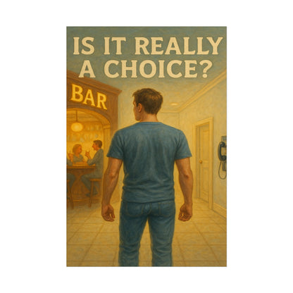 Haler Smith Rolled Poster - Is It Really A Choice - Vertical - Matte Finish