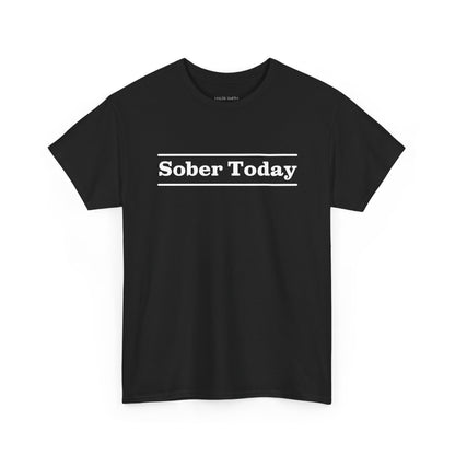 Recovery Short Sleeve T-Shirt | Sober Today Design 3 On The Front