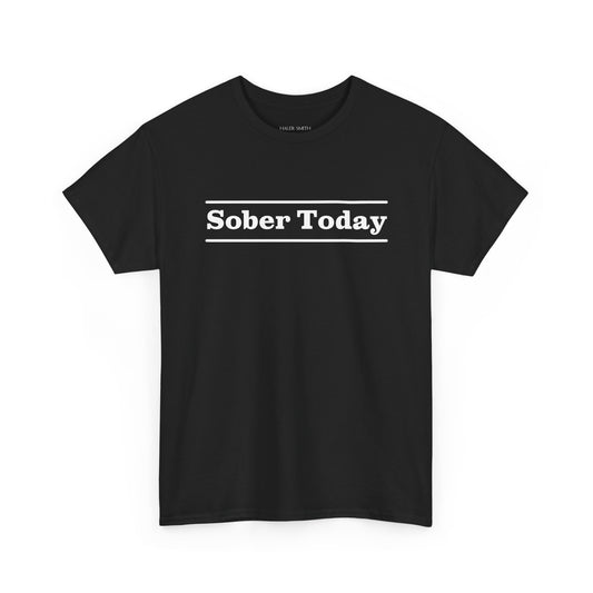 Recovery Short Sleeve T-Shirt | Sober Today Design 3 On The Front