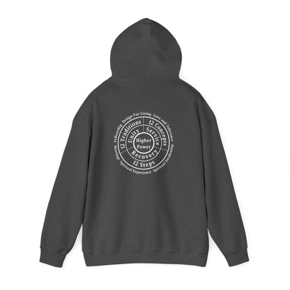 Haler Smith - Hoodie - Haler Smith Cotton Blend Hooded Sweatshirt Hoodie - Higher Power 1 - 2XL - 5XL