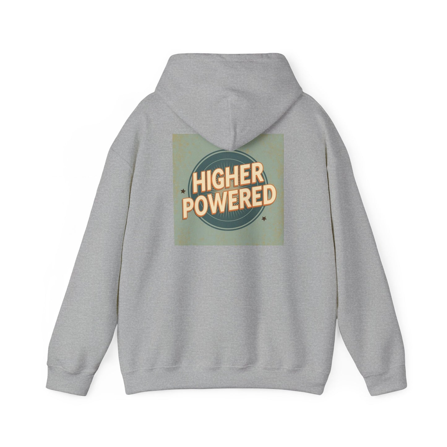 Haler Smith - Hoodie - Haler Smith Cotton Blend Hooded Sweatshirt Hoodie - Higher Powered 1 - S - XL