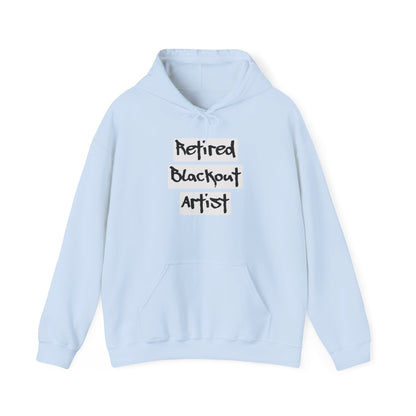 Recovery Hoodie | Retired Blackout Artist 1 On The Front