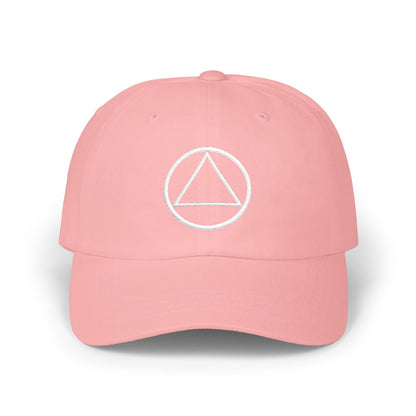 Recovery Dad Cap | Circle and Triangle Design 1
