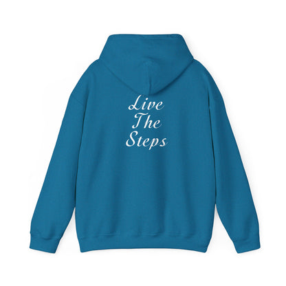 Haler Smith - Hoodie - Haler Smith Cotton Blend Hooded Sweatshirt Hoodie 2XL - 5XL - Live The Steps White