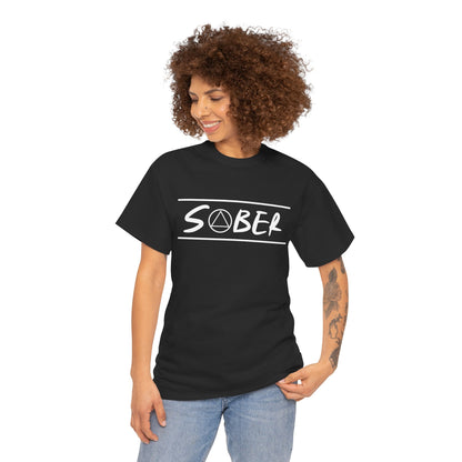 Recovery Short Sleeve T-Shirt | Sober Design 1 On The Front