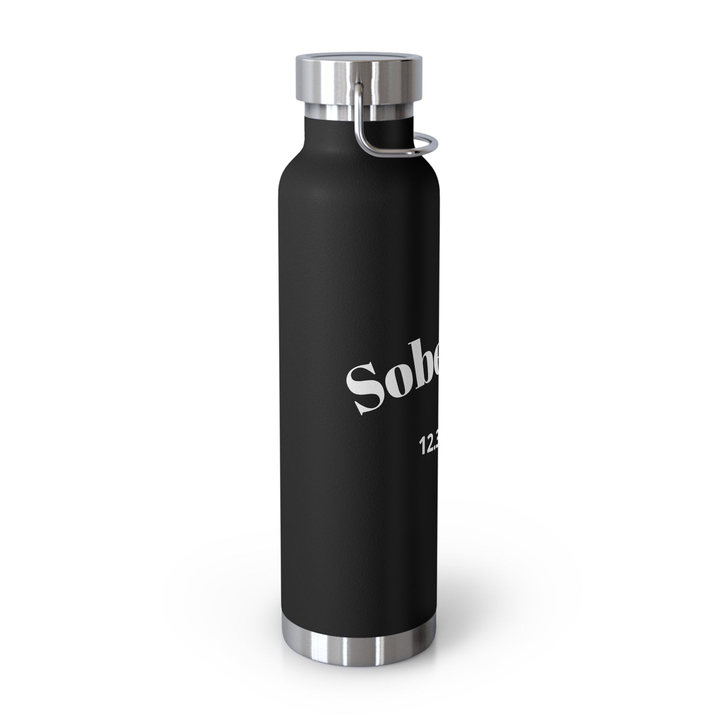 Recovery Insulated Water Bottle 22oz | Sober Life Est. Design 1